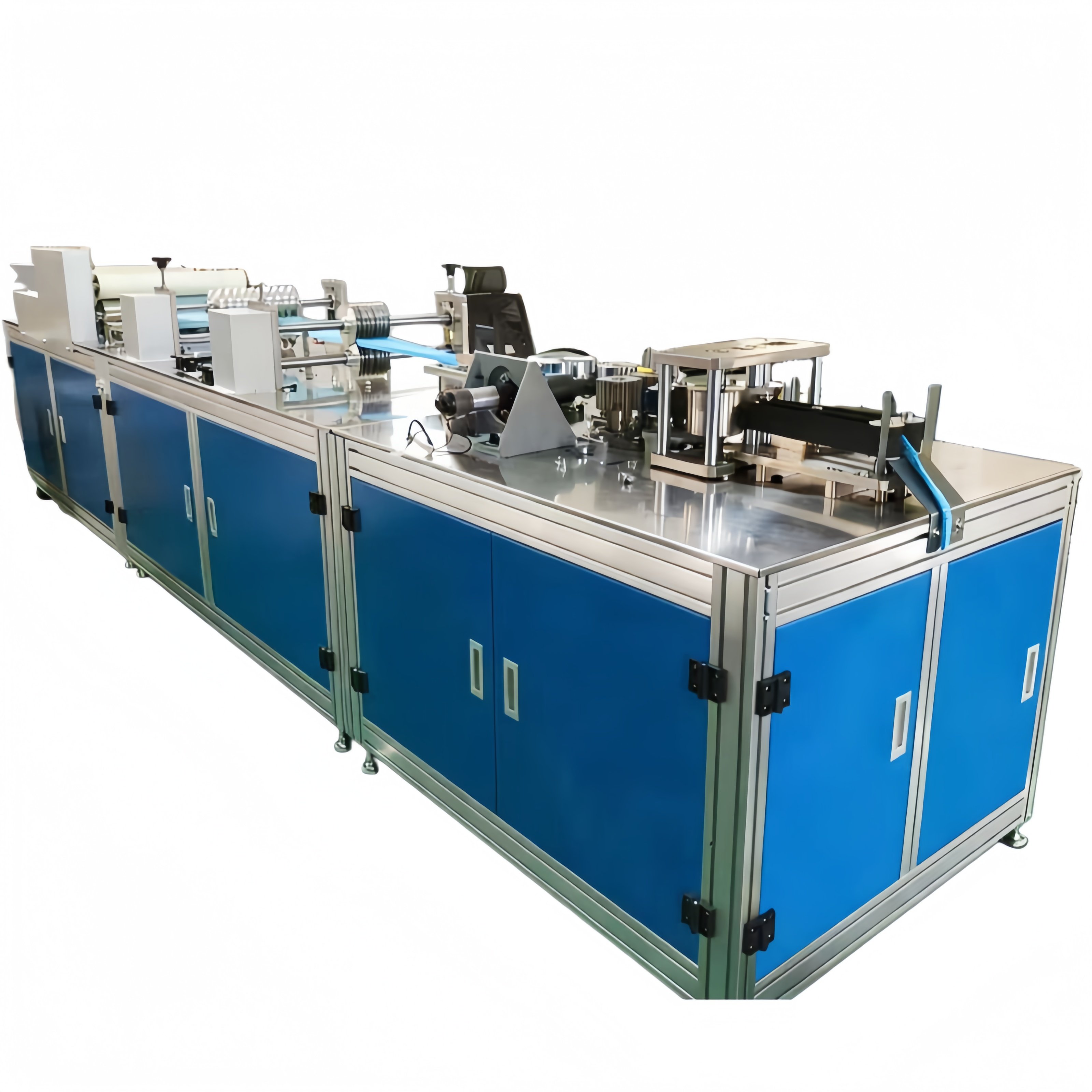 伺服无纺布条帽机（自动调节尺寸）